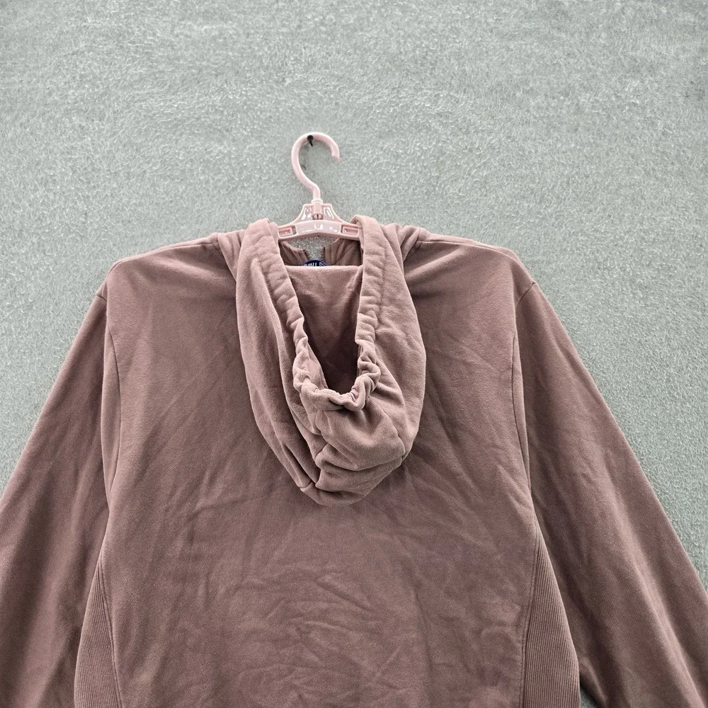 Outdoor Voices Women Hoodie L Brown Activewear Logo‎ Long Sleeve